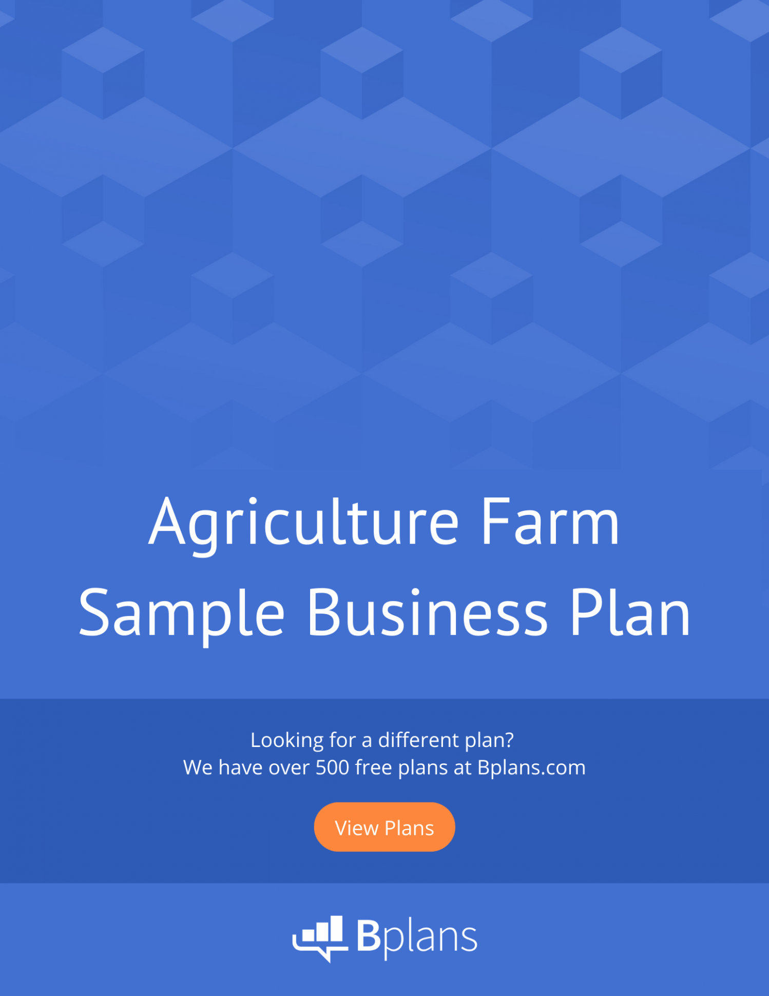 Printable Agricultural Business Plan Template Sample