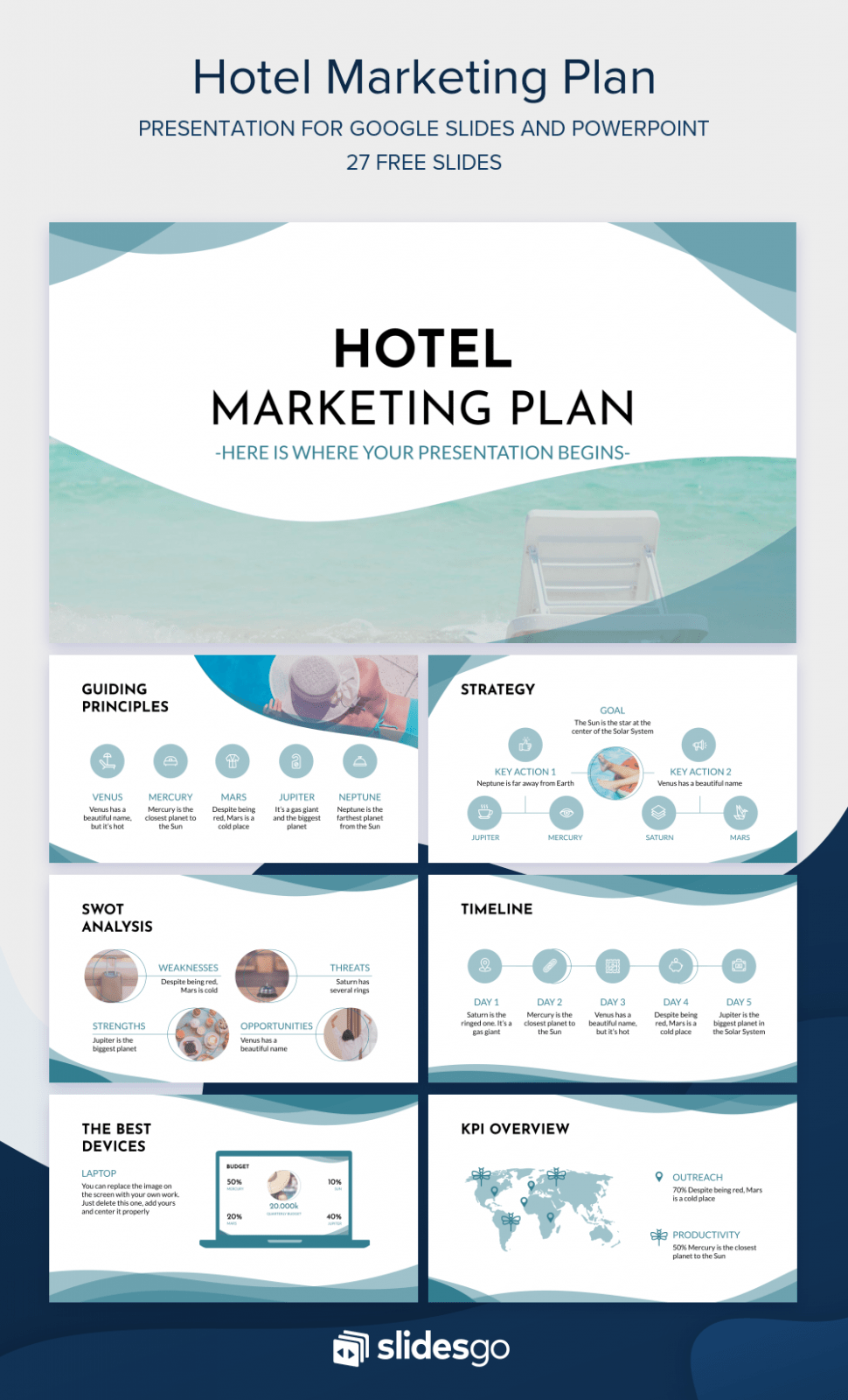 Printable Hotel Marketing Plan Template Sample