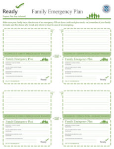 Hurricane Plan Template PPT