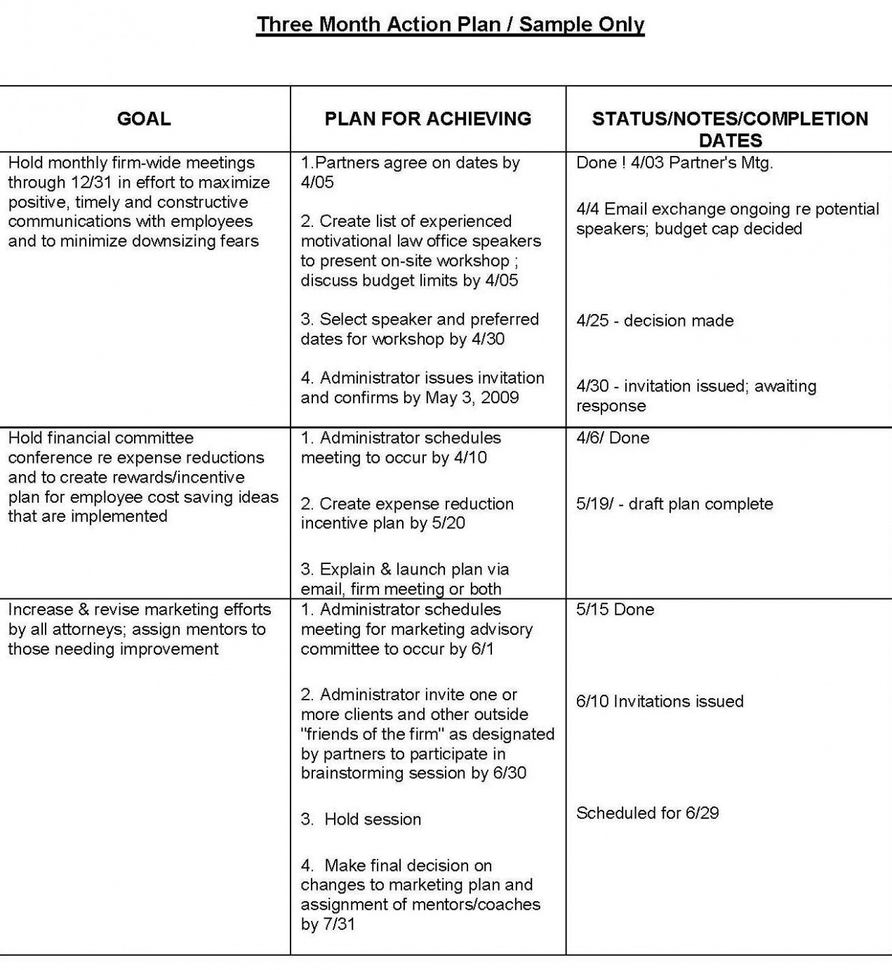 Free Individual Attorney Marketing Plan Template PDF