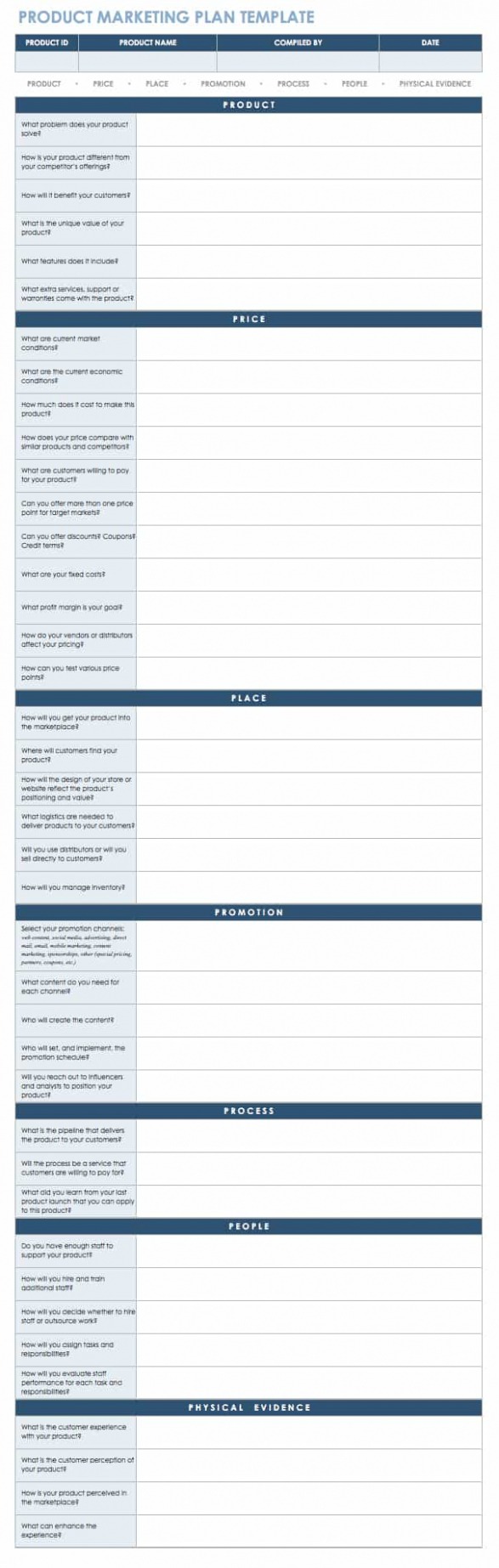 Printable Medical Device Marketing Plan Template Doc