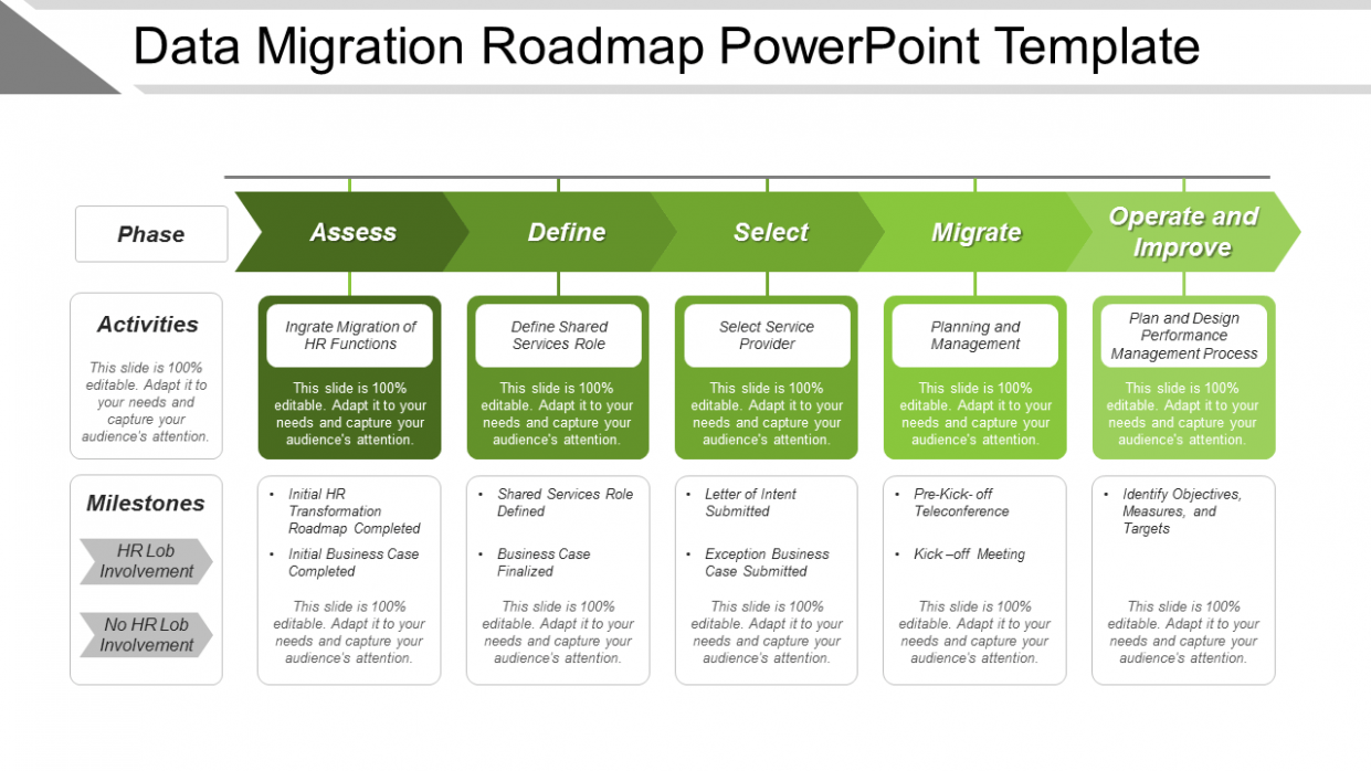 Free Migration Project Plan Template CSV