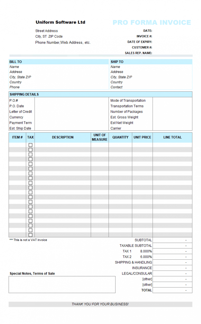 Editable Non Commercial Invoice Template PPT Editable Non Commercial Invoice Template PPT