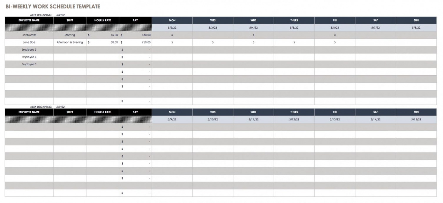 Free Nursing Staff Schedule Template Sample Free Nursing Staff Schedule Template Sample