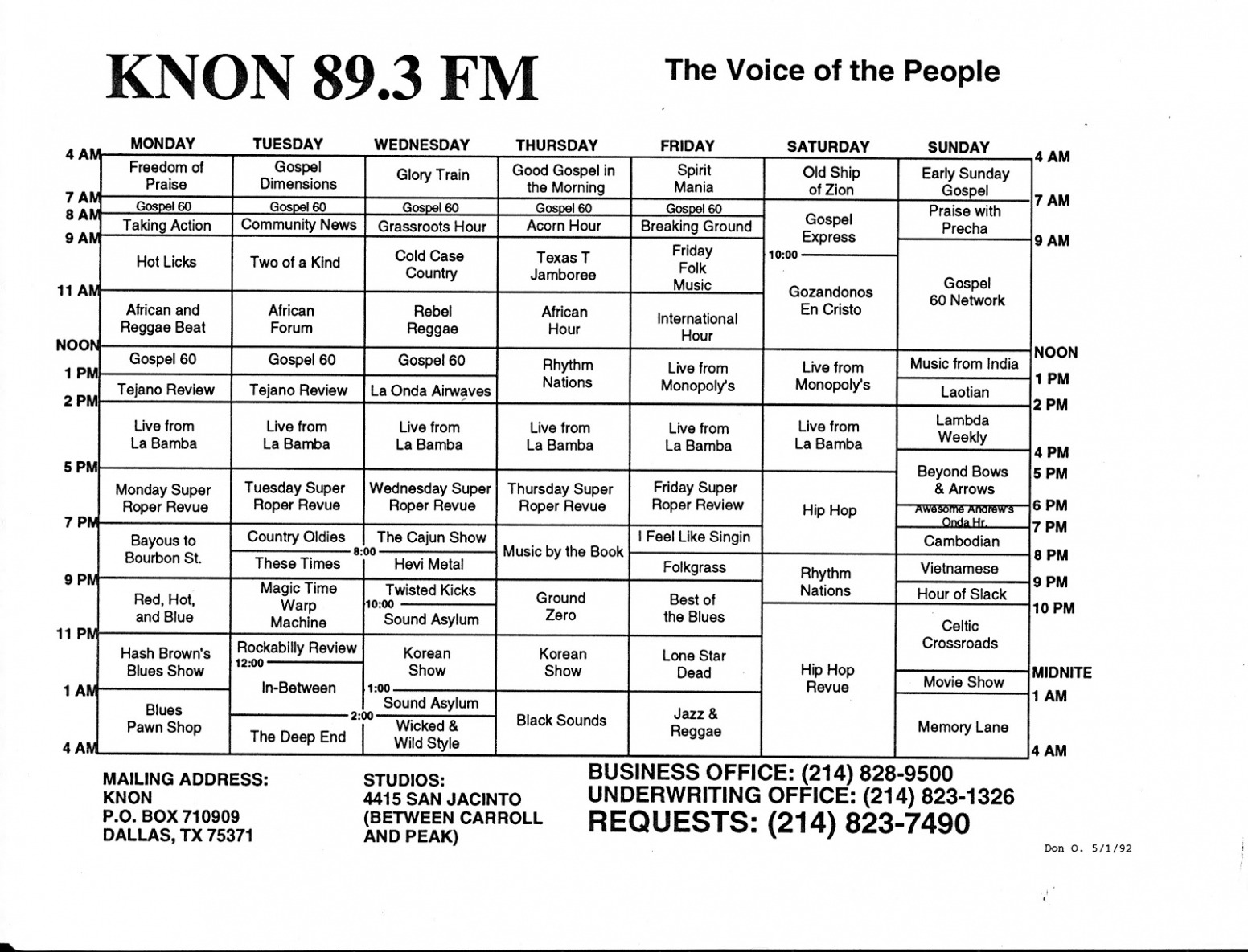 Editable Radio Station Schedule Template Word Editable Radio Station Schedule Template Word