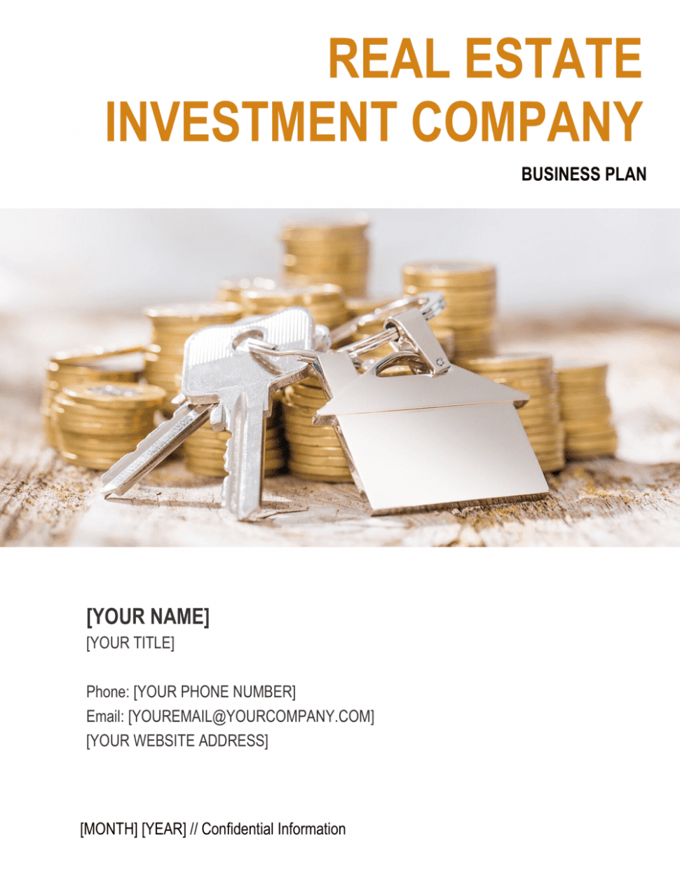 Printable Real Estate Investment Business Plan Template PPT Printable Real Estate Investment Business Plan Template PPT