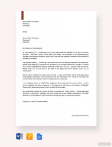 Editable Resignation Letter Template Hostile Work Environment PDF