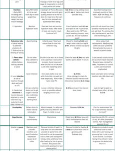 Printable Restricted Health Care Plan Template Doc
