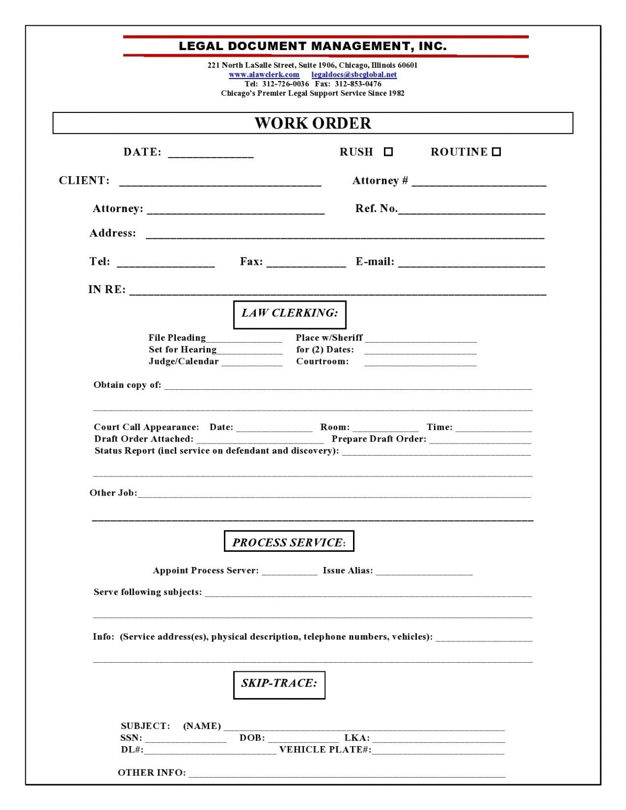 Editable Service Call Work Order Template Excel Editable Service Call Work Order Template Excel