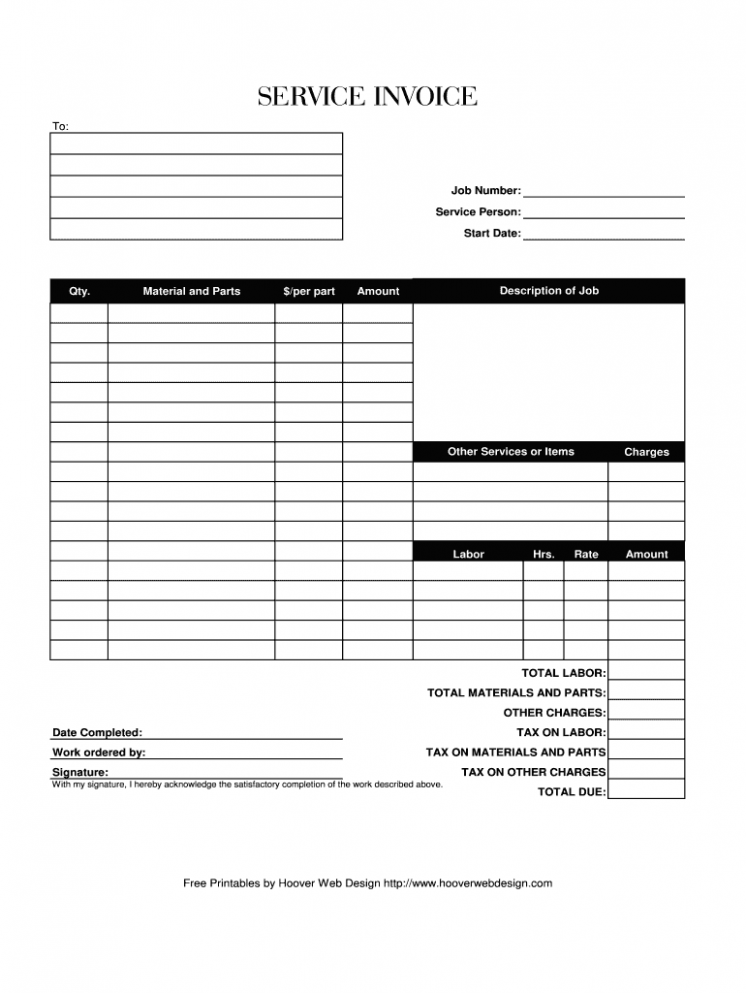 Sample Service Call Work Order Template CSV