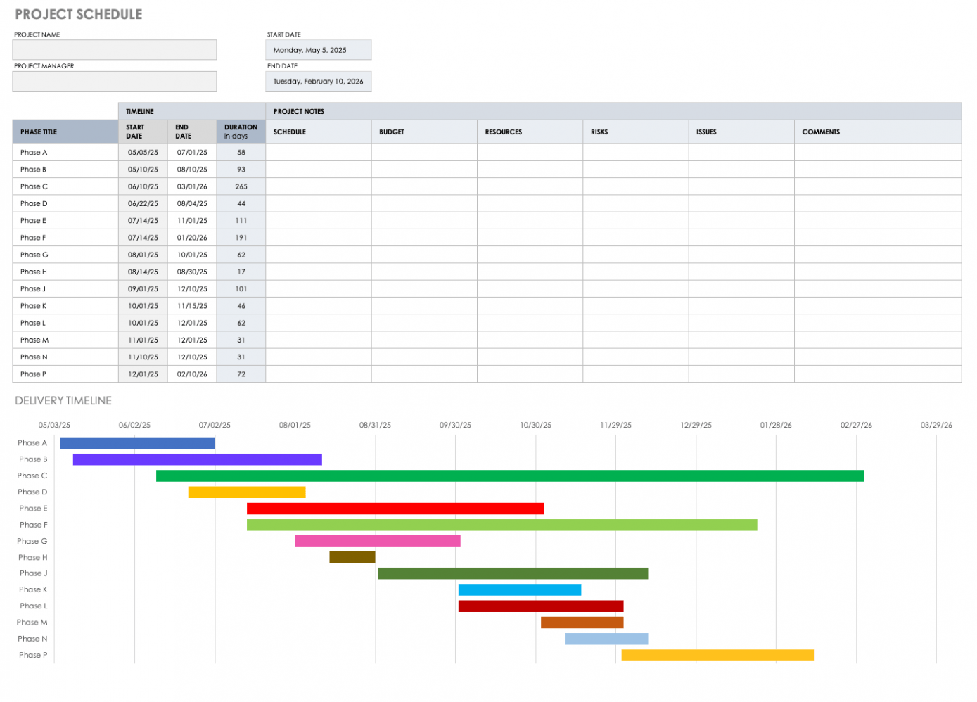Free Work In Progress Schedule Template CSV Free Work In Progress Schedule Template CSV