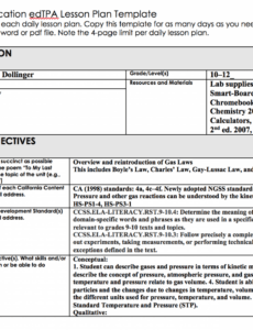 Csun Lesson Plan Template PDF