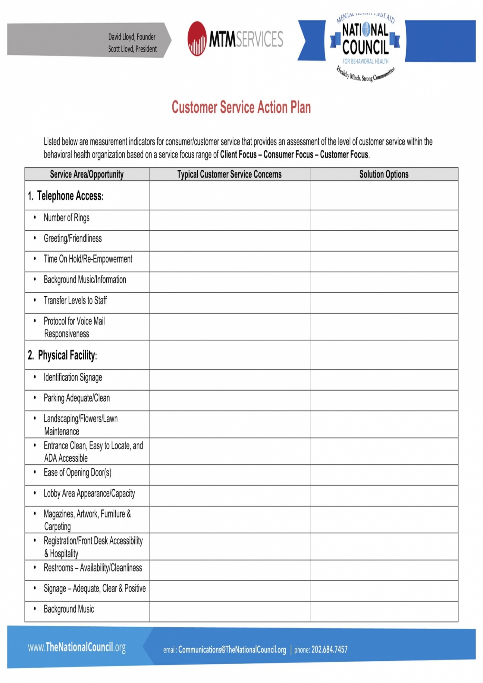 Printable Customer Satisfaction Action Plan Template Docs Printable Customer Satisfaction Action Plan Template Docs
