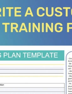 Free Dog Training Schedule Template Sample