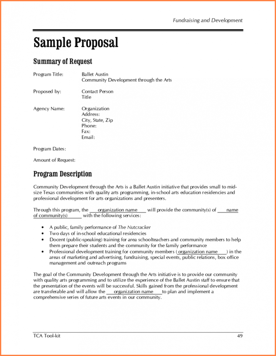  Formal Business Plan Template Sample