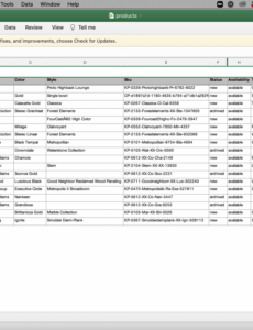 Interior Finishes Schedule Template Doc