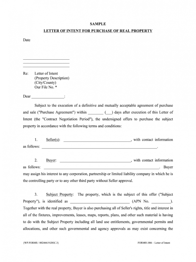 Printable Land Offer Letter Template CSV