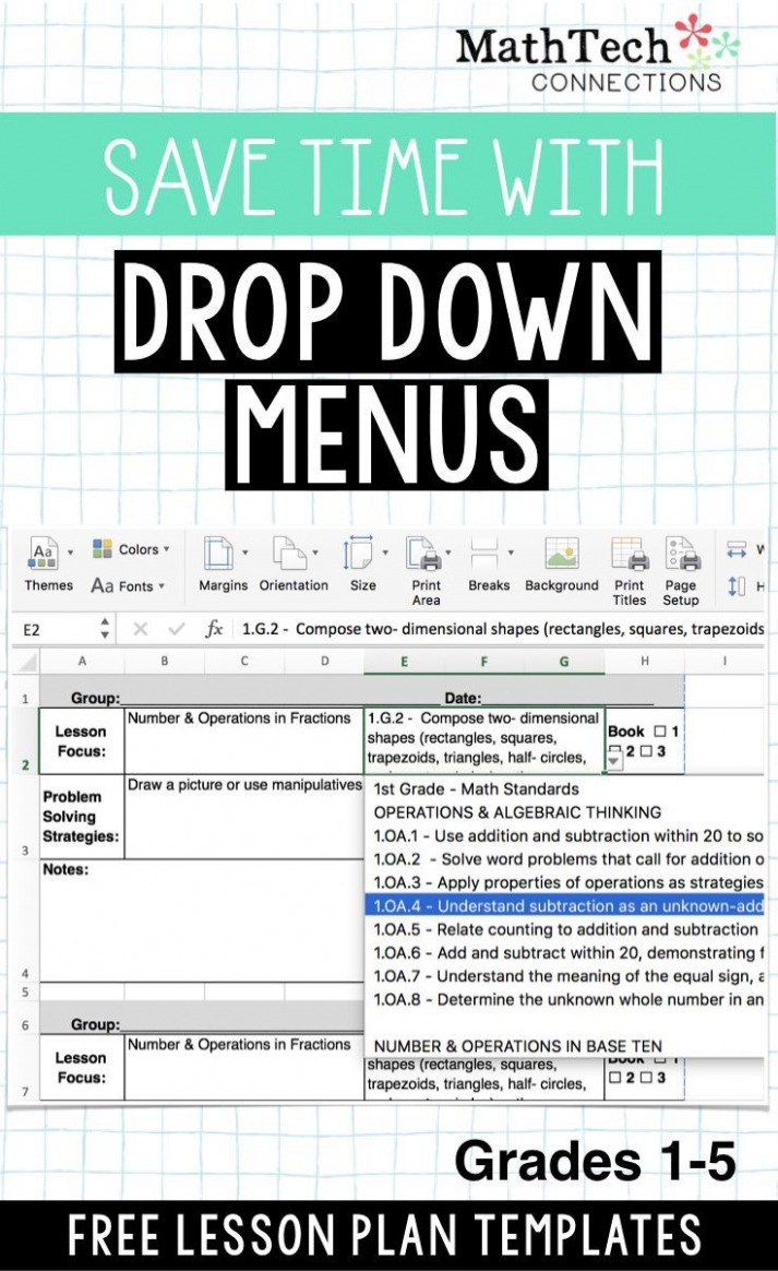 Free Math Small Group Lesson Plan Template Word Free Math Small Group Lesson Plan Template Word