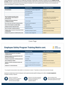 Printable New Employee Training Plan Template CSV
