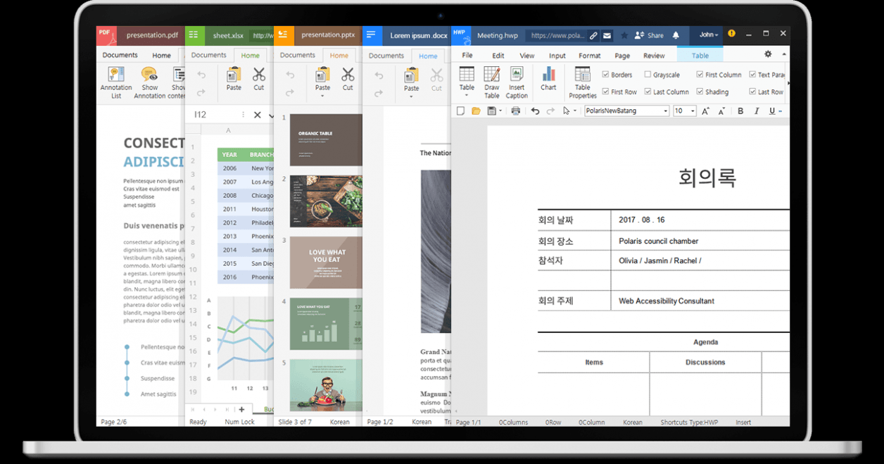 Editable Polaris Office Invoice Template Doc