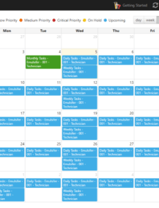 Printable Preventive Maintenance Plan Template PPT