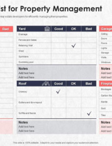 Printable Property Management Marketing Plan Template PDF