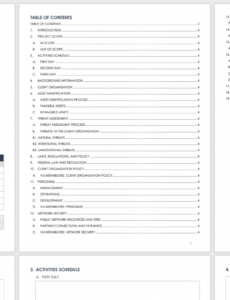 Free Vulnerability Management Plan Template Doc