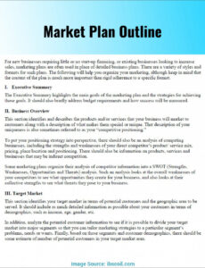 Free Apartment Marketing Plan Template Word