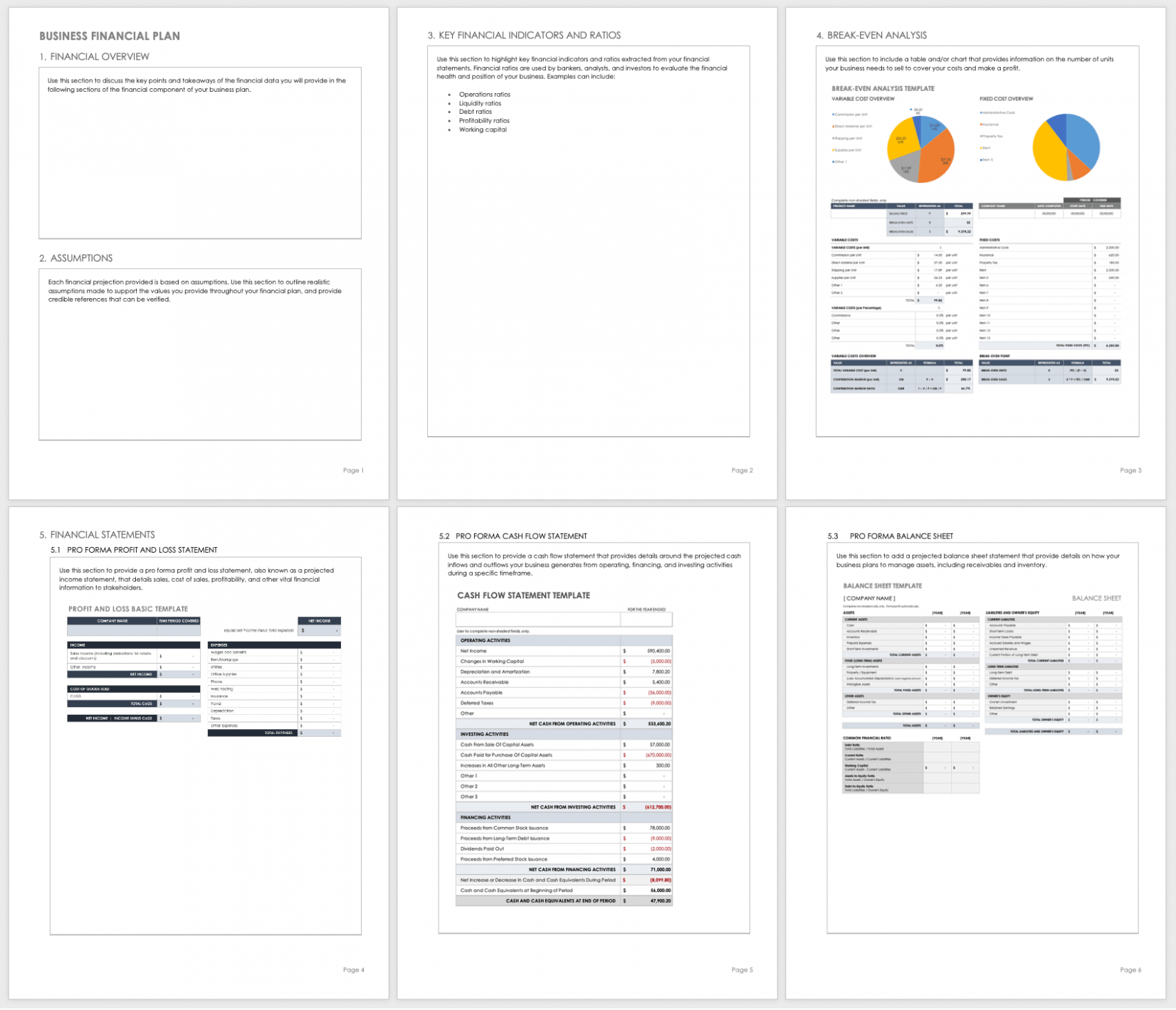  Bank Business Plan Template Word