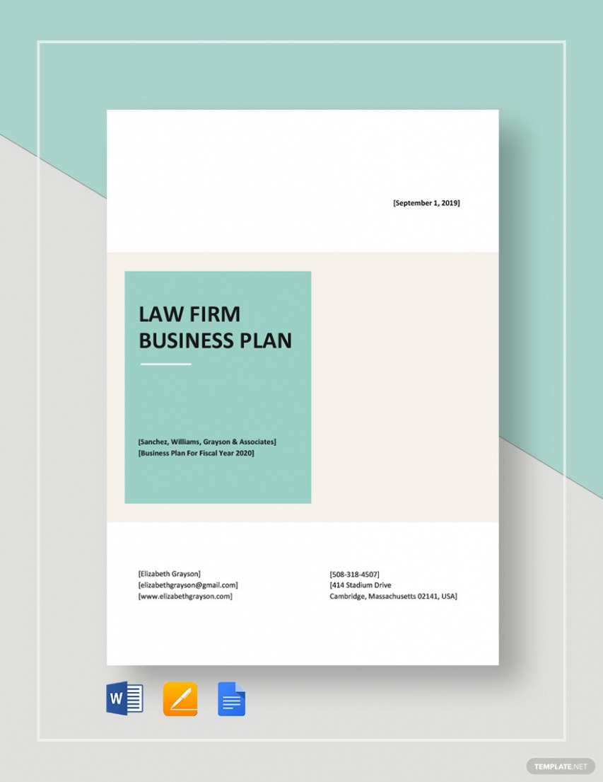 Editable Law Firm Business Continuity Plan Template Docs