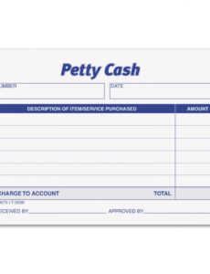 Sample Petty Cash Invoice Template Doc