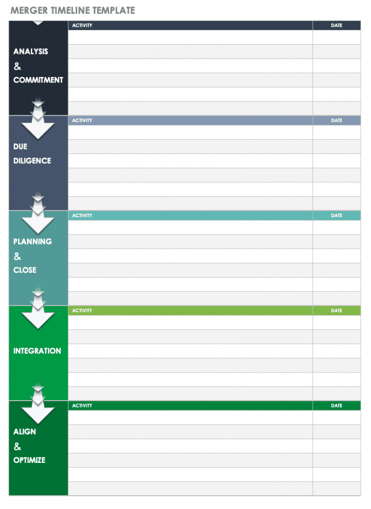 Printable Plan Of Merger Template Docs