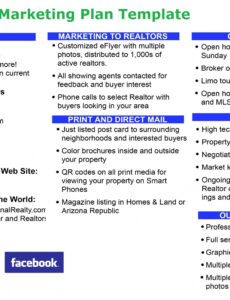 Printable Pography Marketing Plan Template Excel