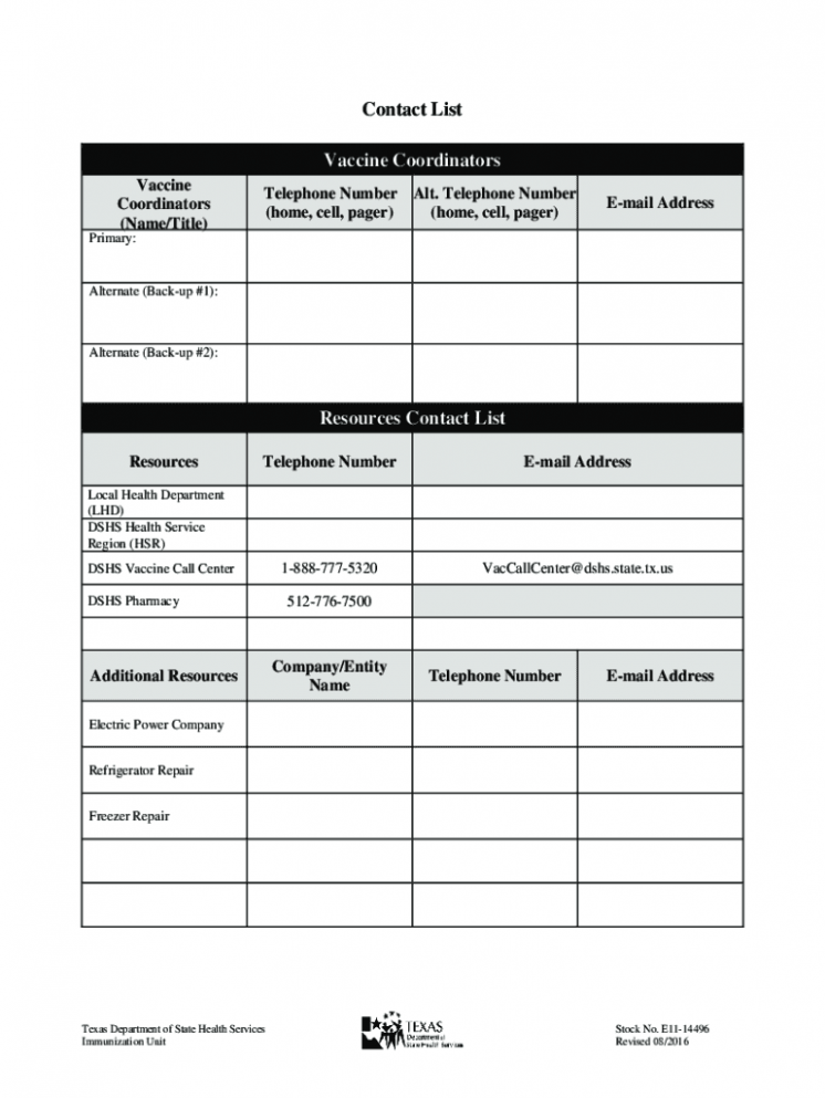 Free Vaccine Management Plan Template Docs