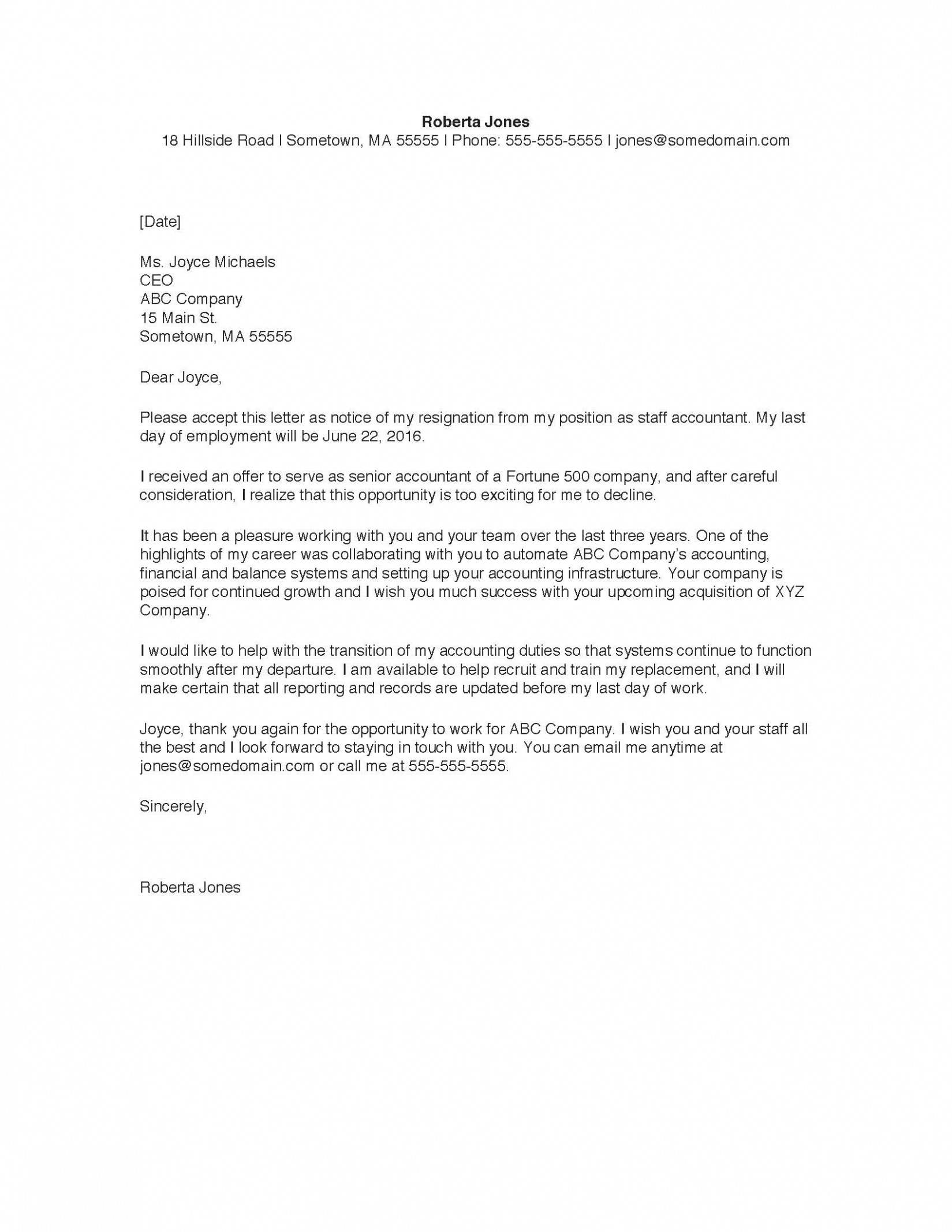 At Will Employment Resignation Letter Excel At Will Employment Resignation Letter Excel