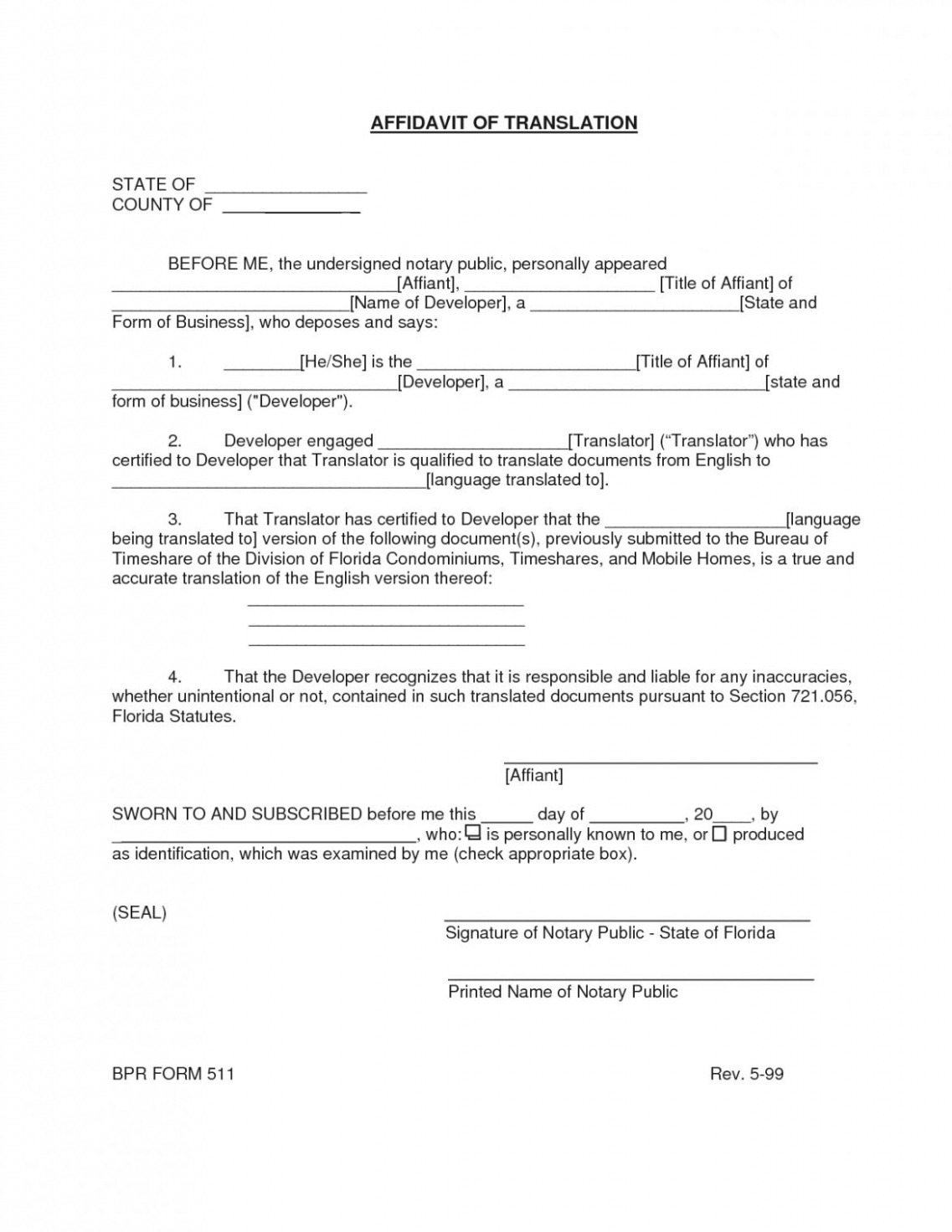 Printable Civil Union Certificate Template Sample