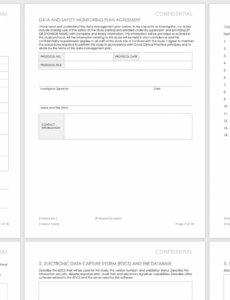Free Clinical Trial Project Management Plan Template Sample