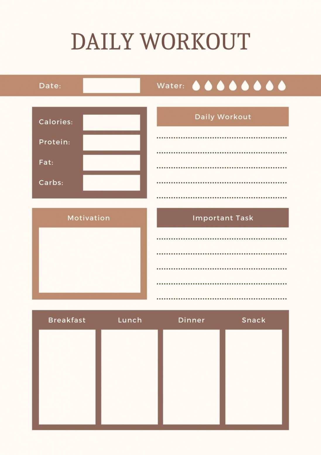 Free Daily Workout Schedule Template Excel Free Daily Workout Schedule Template Excel
