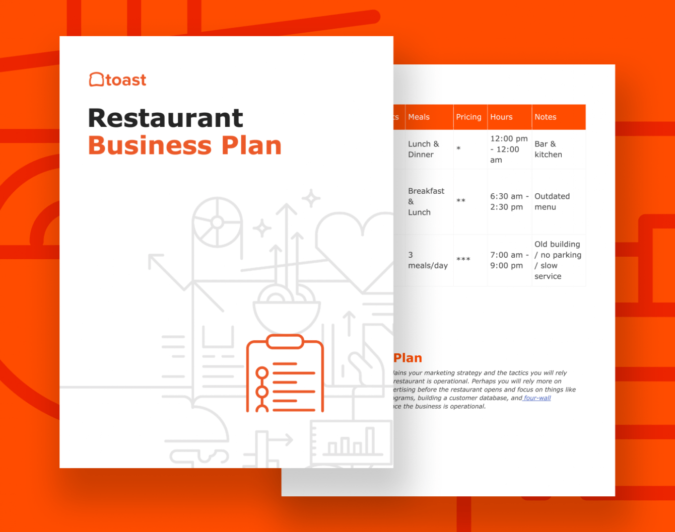 Free Food Business Plan Template Docs