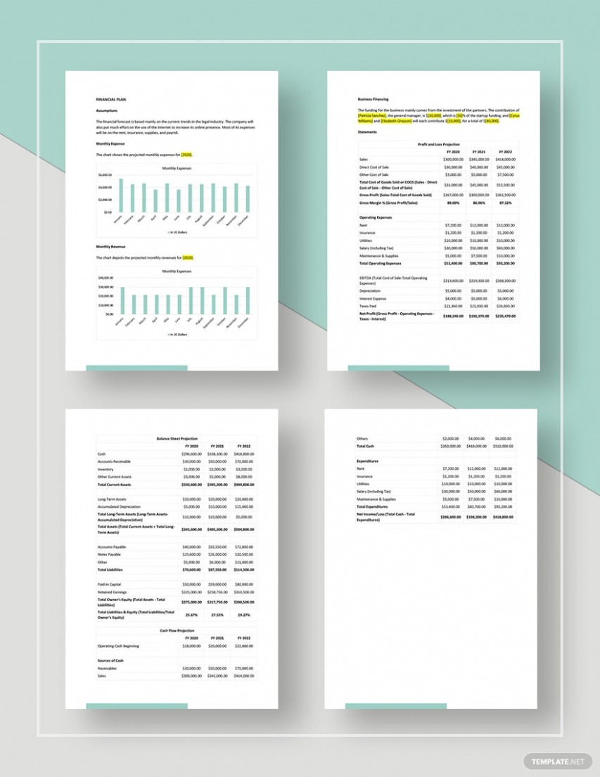 Free Law Firm Business Continuity Plan Template Docs