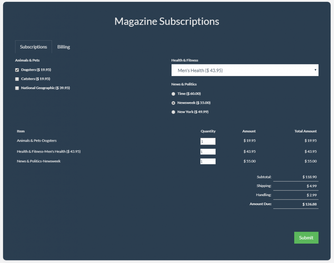 Sample Magazine Order Form Template Excel Sample Magazine Order Form Template Excel