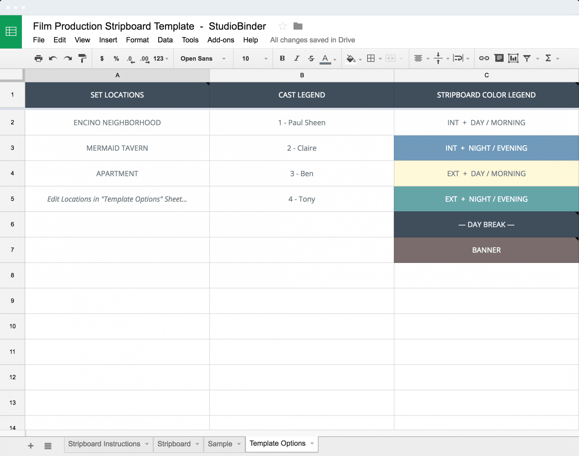 Editable Po Shoot Schedule Template Docs