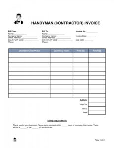 Sample Roofing Work Order Template PPT