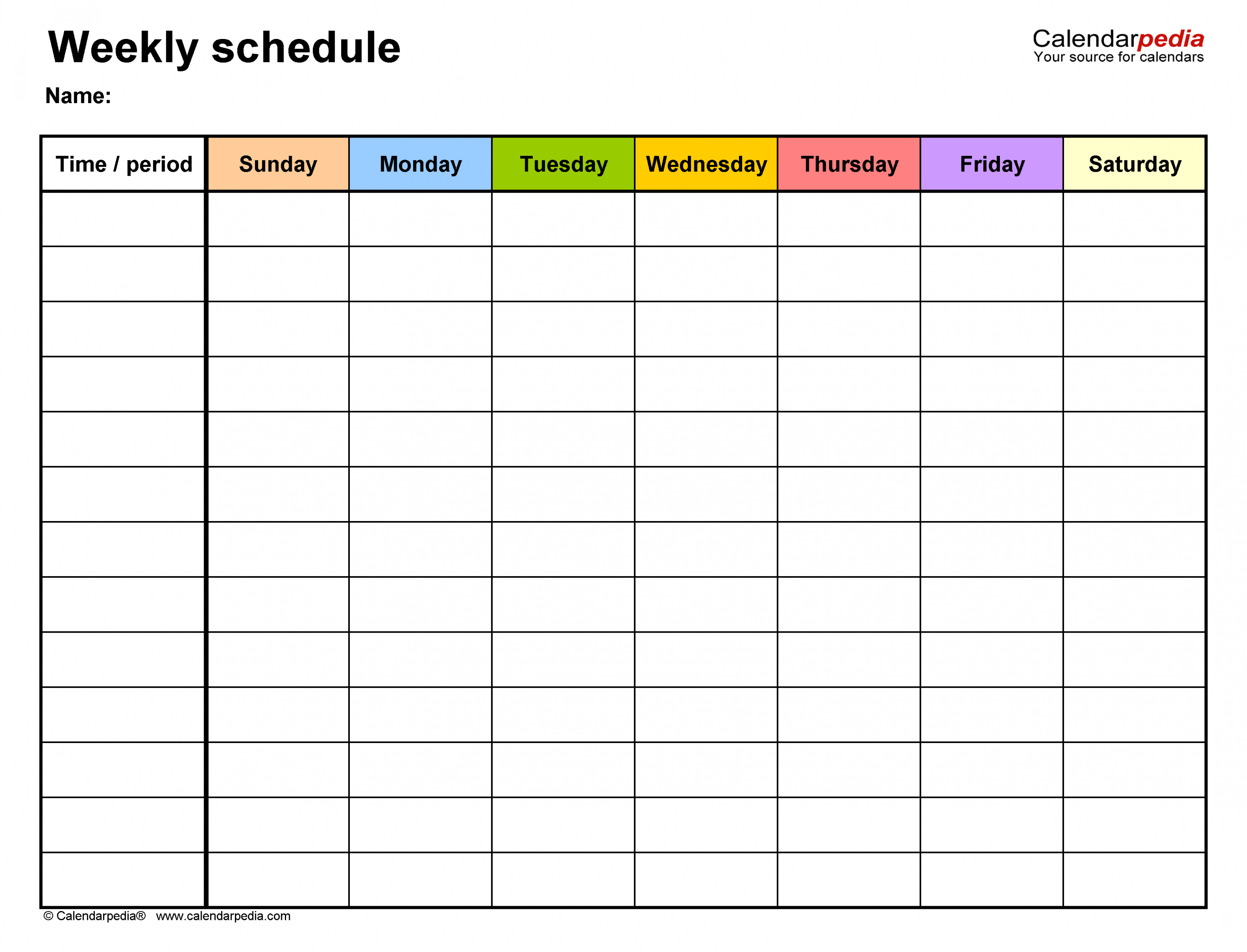 Editable Sunday School Schedule Template PPT Editable Sunday School Schedule Template PPT