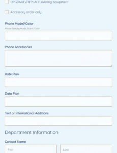 Editable Telephone Order Form Template Doc