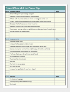 Custom Business Travel Itinerary Template  23 Word Excel &amp;Amp; Pdf  Example