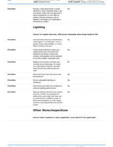 Custom Preventative Maintenance Checklist For Buildings Free And Editable Pdf Sample