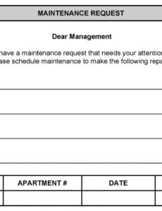 Free Custom Free Printable Maintenance Work Order Forms  Printable Form Templates Word Sample