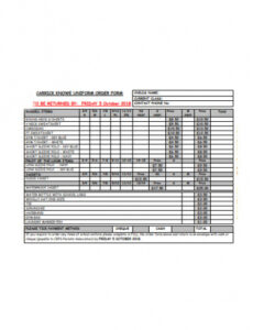 Free  Free 22 Uniform Order Forms In Pdf  Ms Word  Xls