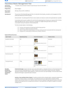 editable environmental management plan examples here&amp;#039;s what yours needs word